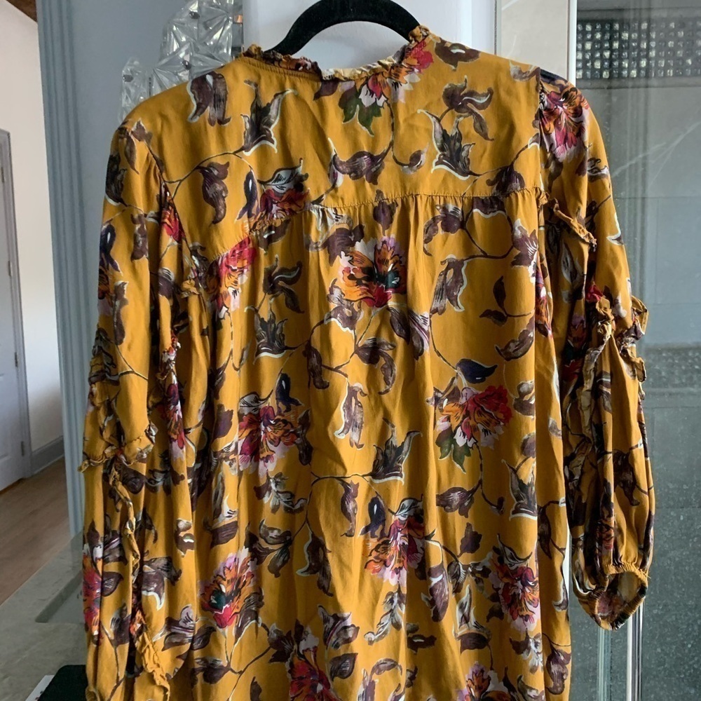 JOHNNY WAS RUFFLE DETAIL BLOUSE - Picture 11 of 14